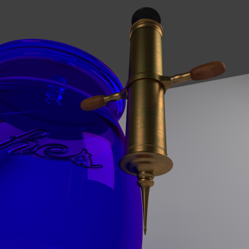 1860's style Syringe and Leech jar preview image 3
